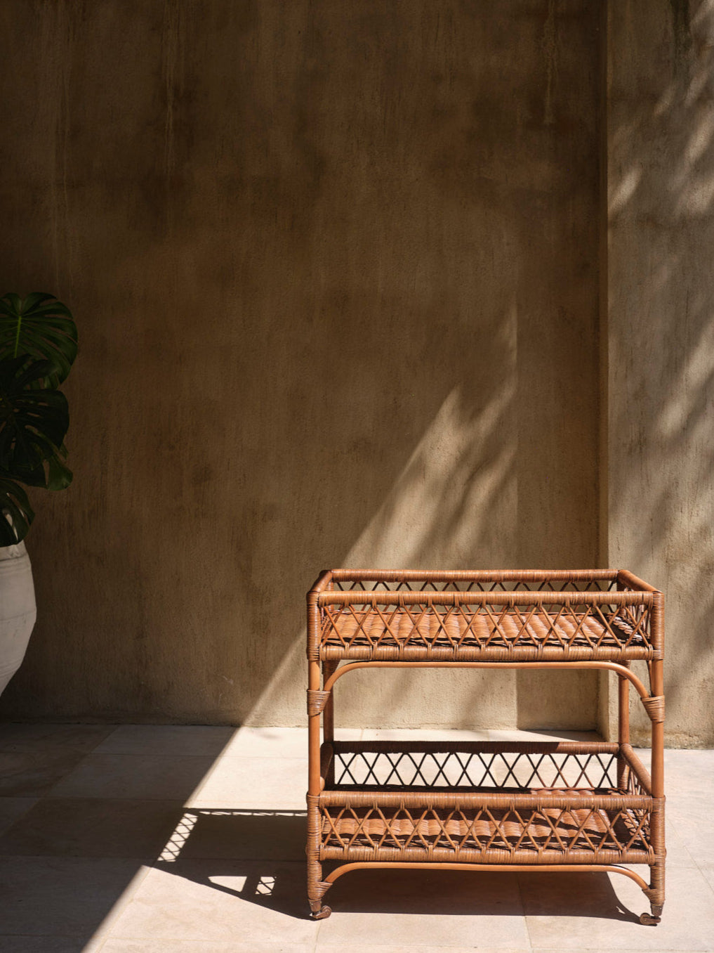 Trellis Bar Cart